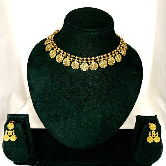 Lakshmi Coin Necklace