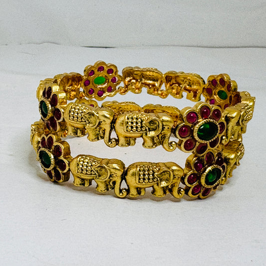 Royal Elephant Kemp Bangles